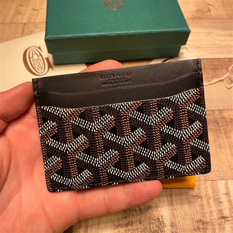 goyard card holder.|goyard st sulpice card holder.